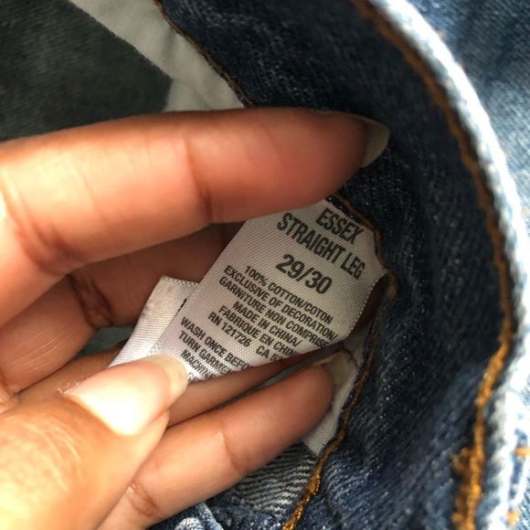 aeropostale jeans straight leg men’s jeans. Oversized style for women. - Picture 8 of 10